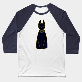 Bastet Egyptian Cat Goddess Baseball T-Shirt